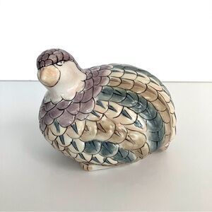 Vintage Toyo Japan Hand Painted Quail 5.5"
